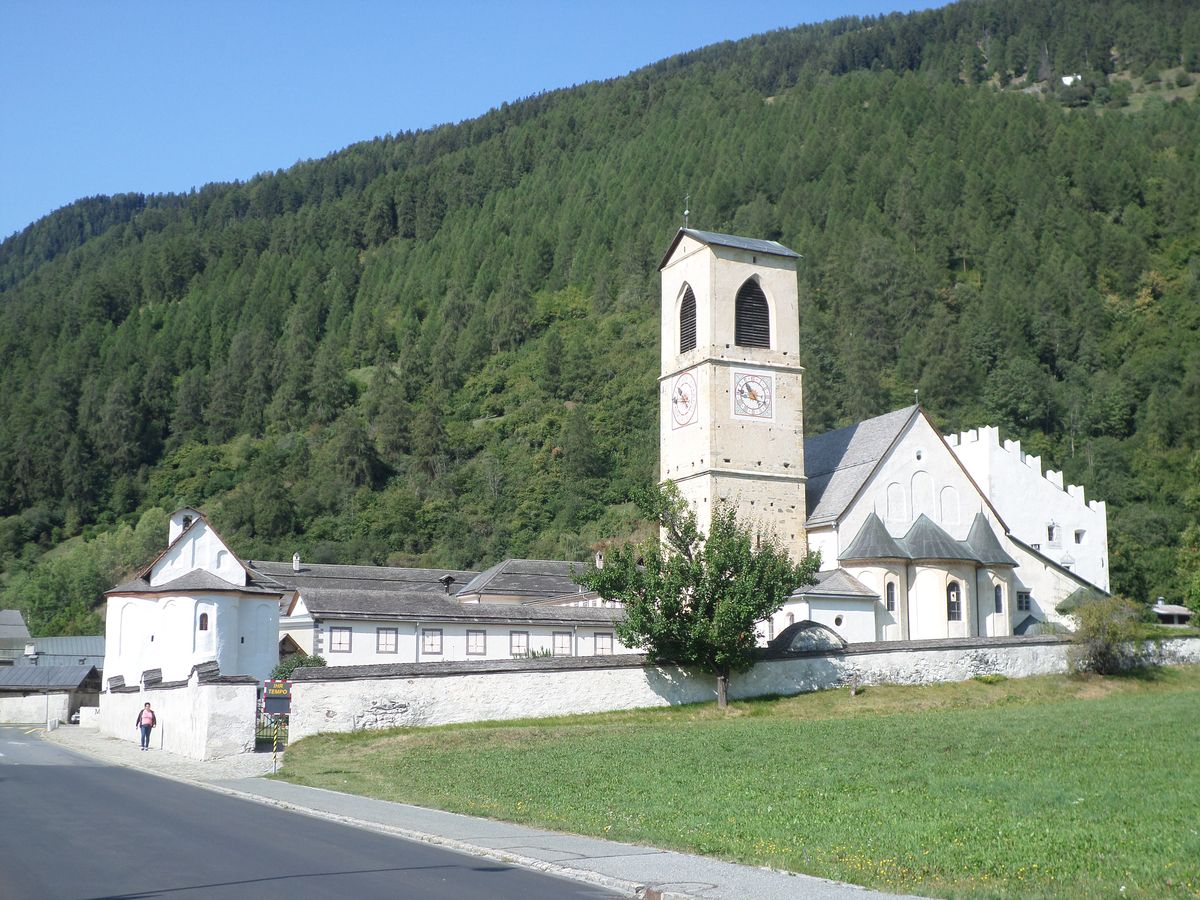 chiesa del monastero benedettino di San Giovanni a Mustair