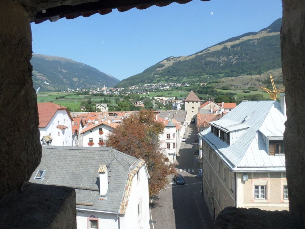 panorama sulla Val Venosta