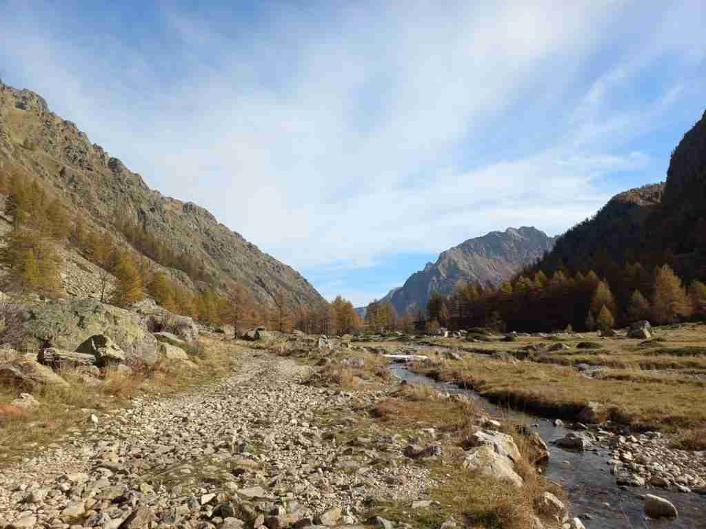 Piano inferiore del Valasco in autunno