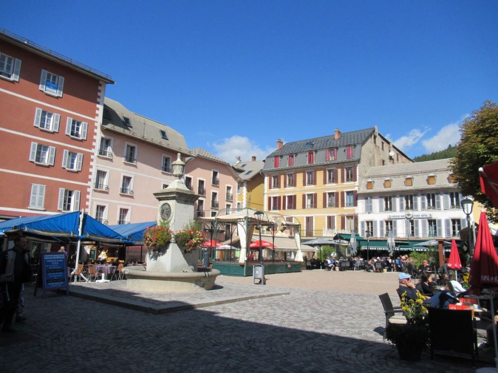 piazza Manuel a Barcelonnette