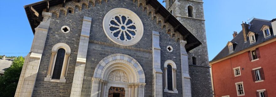 chiesa di Saint-Pierre-ès-Liens a Barcelonnette (giugno 2024)