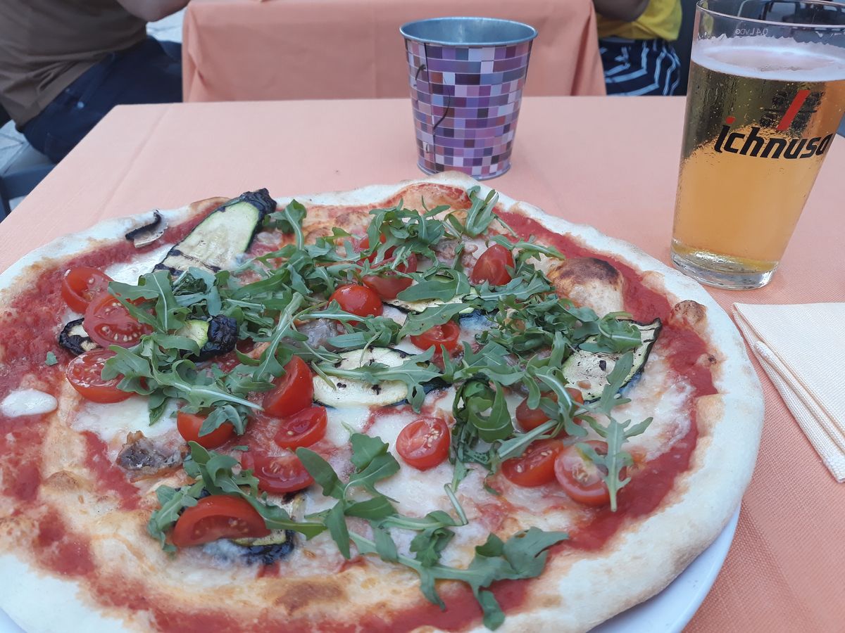 pizza Costa Smeralda da Su Lionzu a Olbia