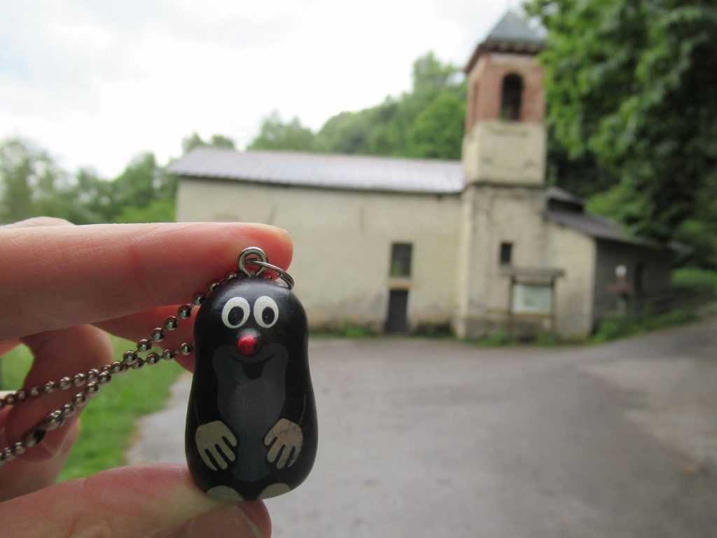 Molletje, durante il geocaching a Lurisia, incrementa i chilometri percorsi durante il suo viaggio