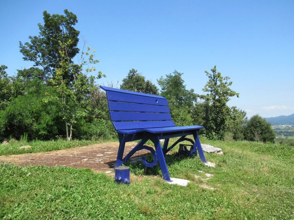 Panchina Gigante Bric Montrucco a Peveragno