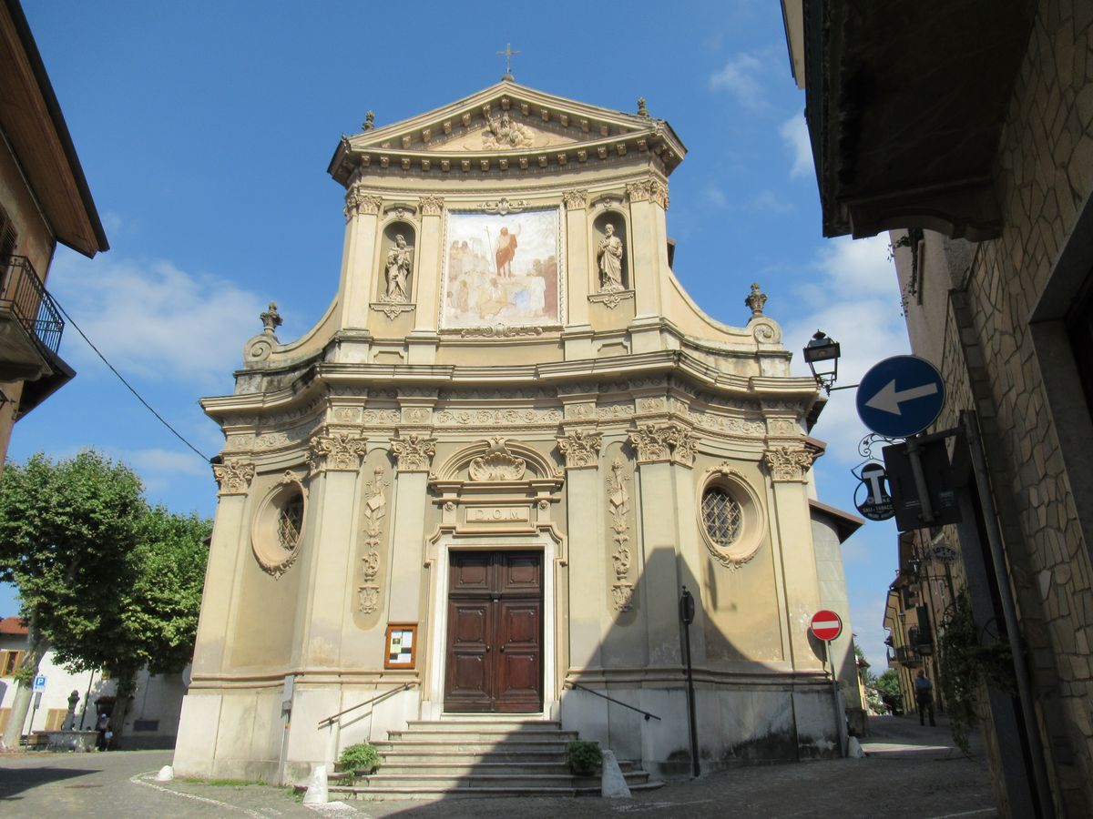chiesa parrocchiale di San Giovanni Battista a Peveragno