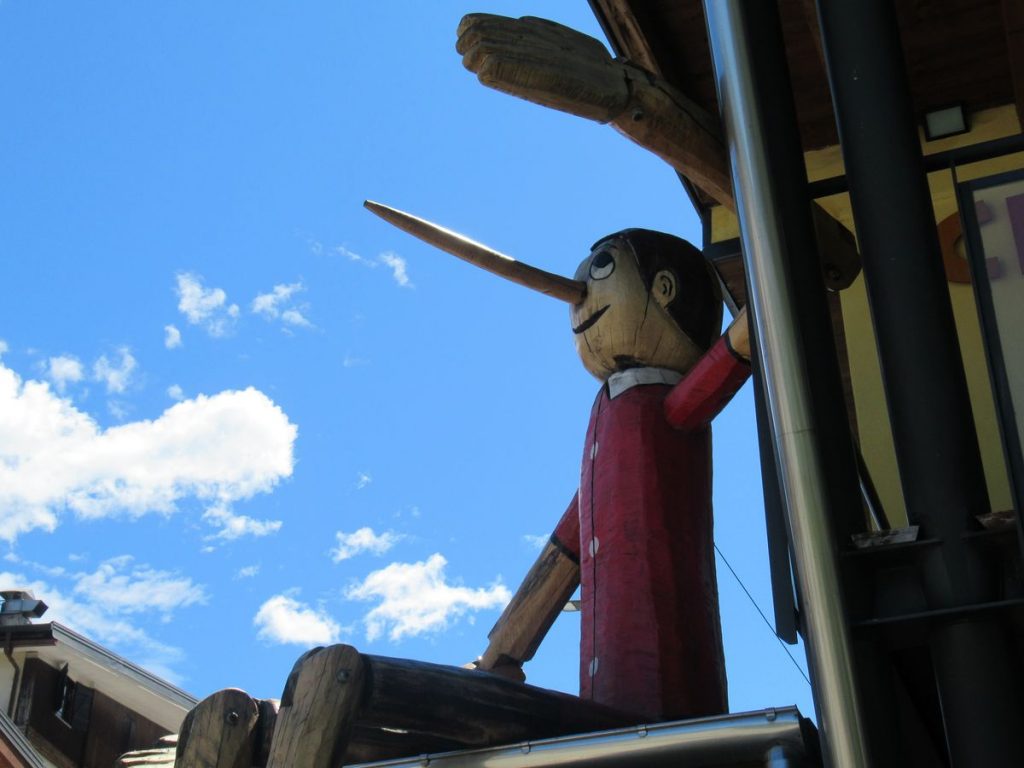 Pinocchio a Vernante