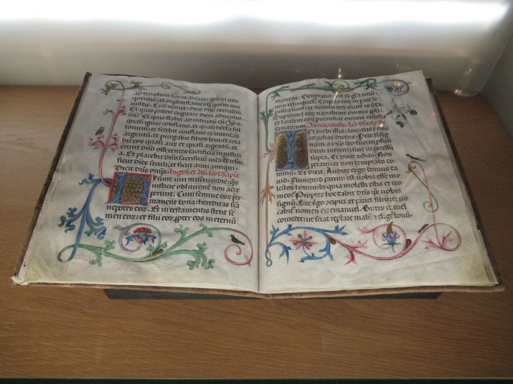 Lectionarium Missae Neocellense - Novacella, fine del XV secolo (probabilmente prima del 1482), pergamena