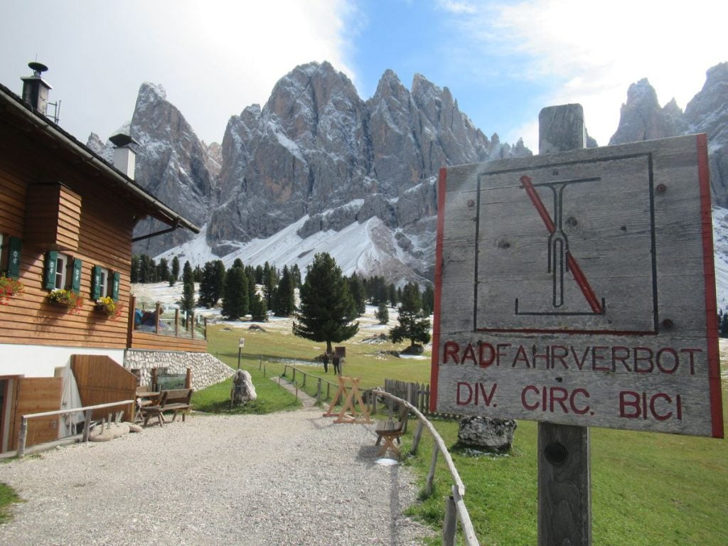 a due passi dalla Geisleralm