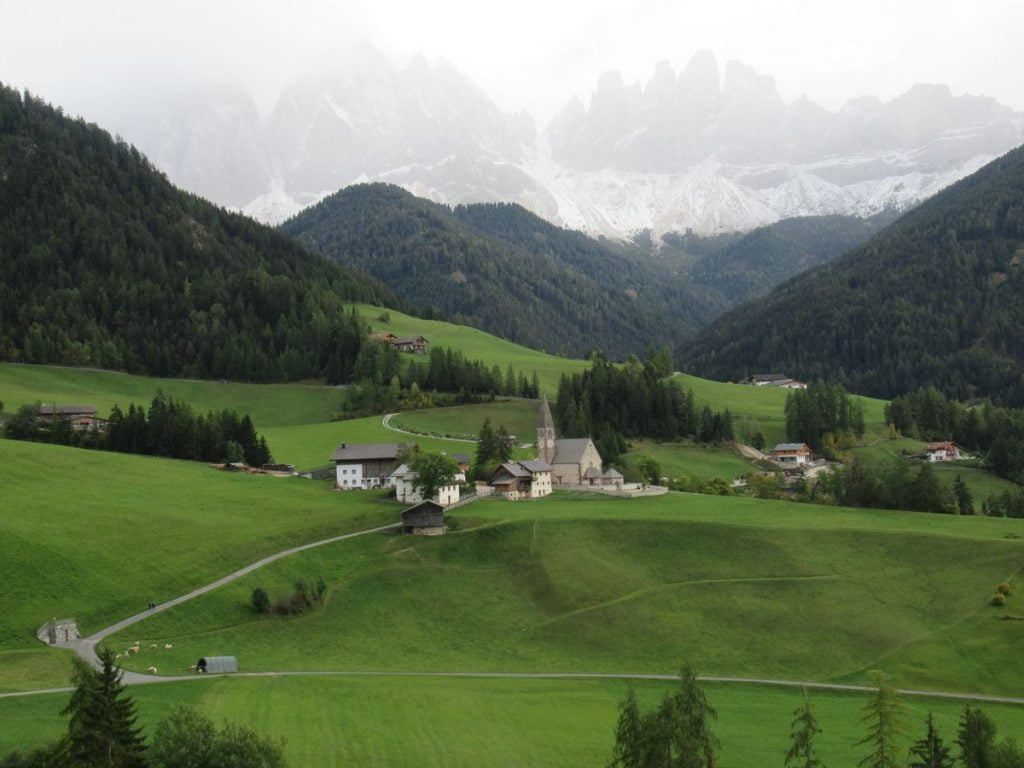 la Val di Funes e le Odle