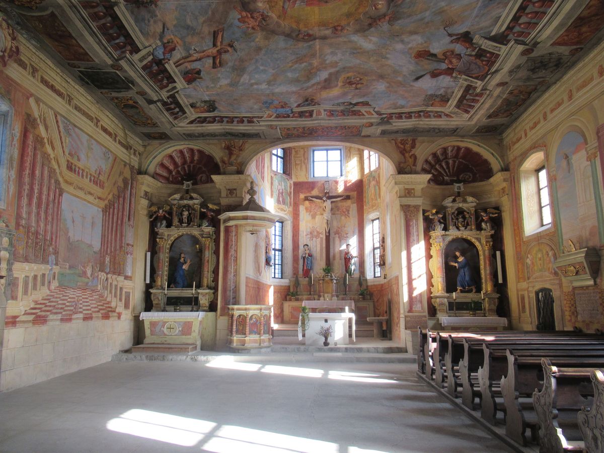 chiesa della Santa Croce nel monastero di Sabiona