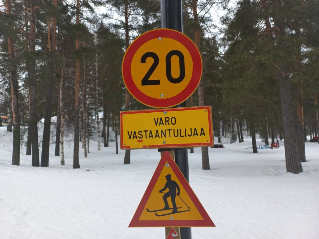 vacanze nella neve a Vuokatti: attenzione sulla pista di sci di fondo