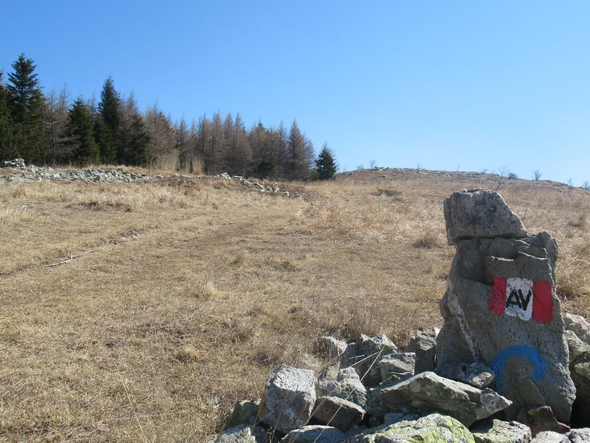 escursione sul monte Dubasso: tratto sull’Alta Via dei Monti Liguri