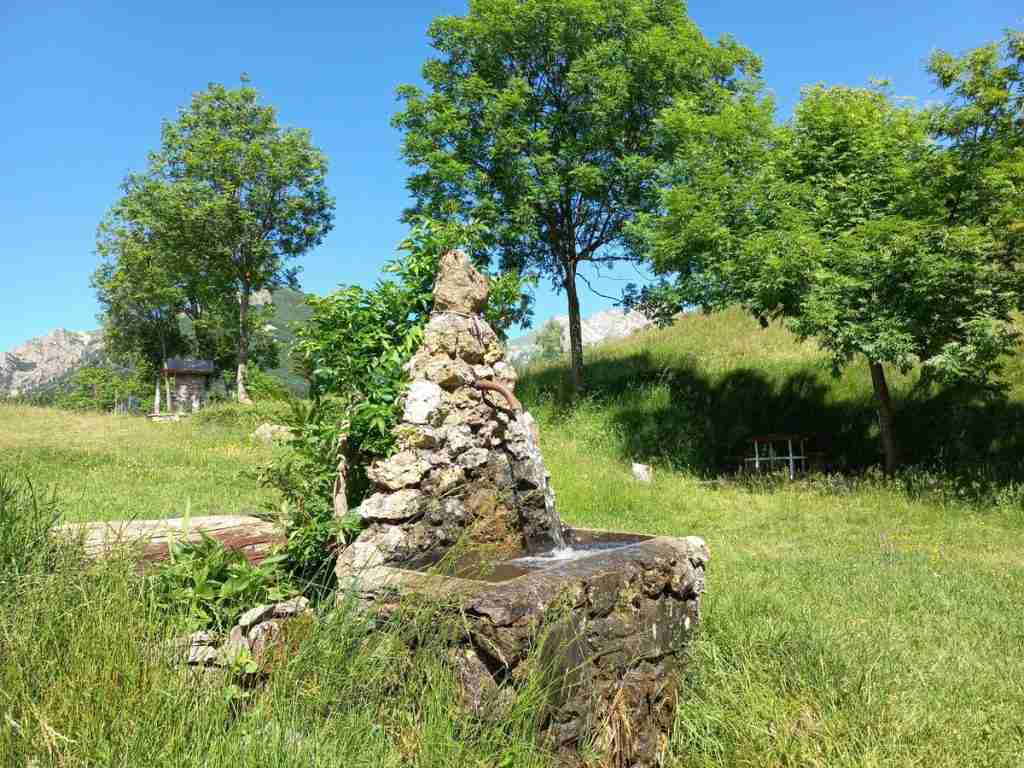 fontana nei pressi del Forte Neghino