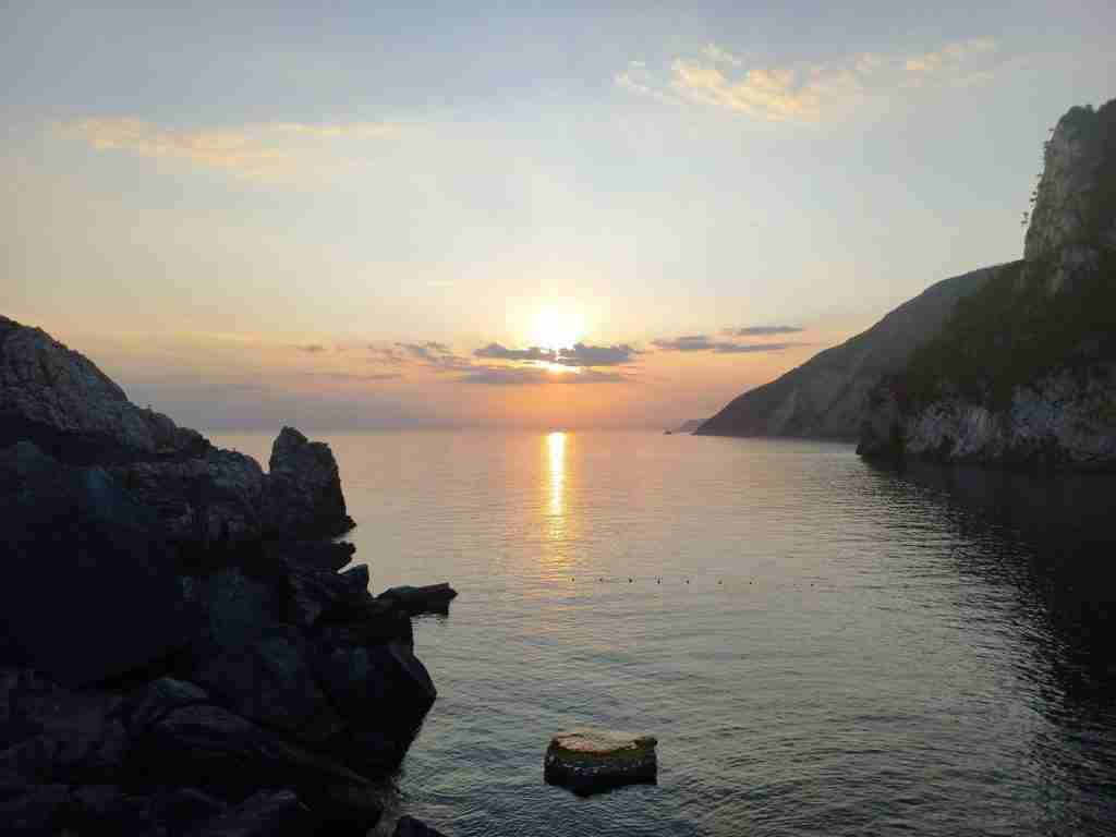 tramonto a Portovenere
