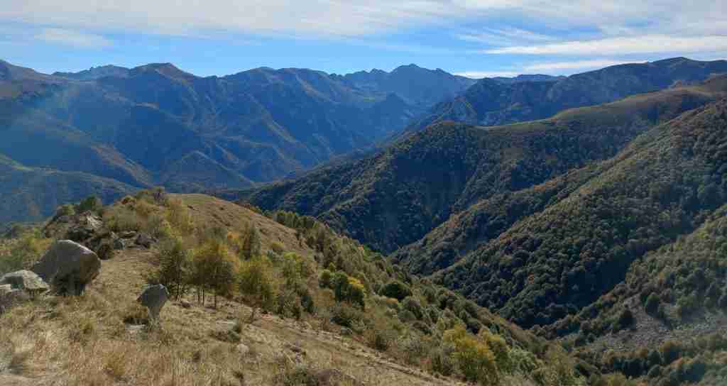 panorama dalla costa della Mula
