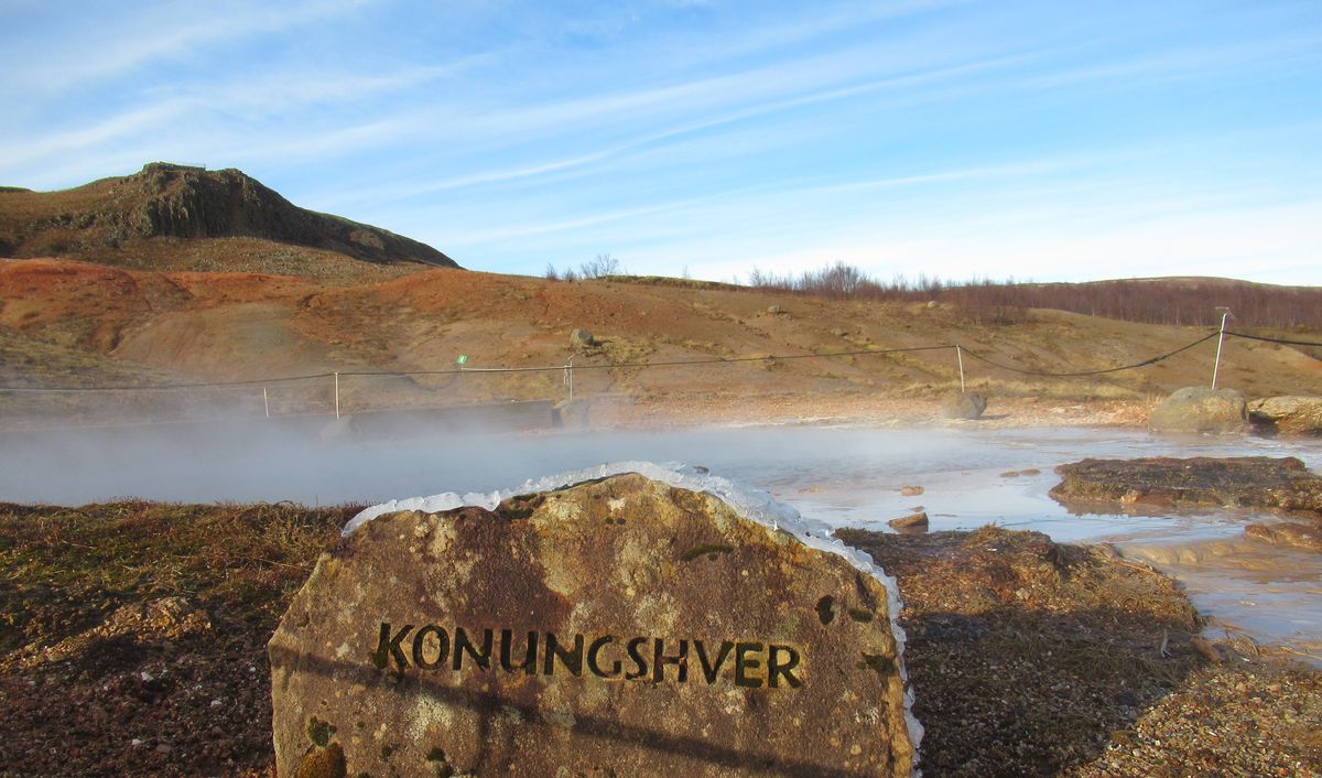 una delle attrazioni del Golden Circle in Islanda è l'area geotermica di Geysir