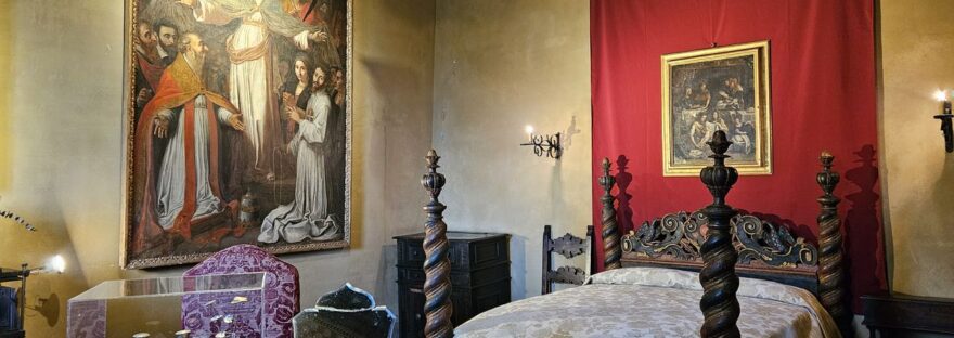 Sala del cardinale nel castello di Gradara