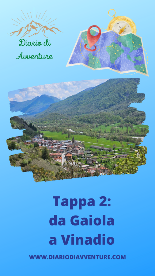 La tappa da Gaiola a Vinadio, in direzione Santiago, ha uno sviluppo di 26,7 chilometri e un dislivello positivo di 784 metri.