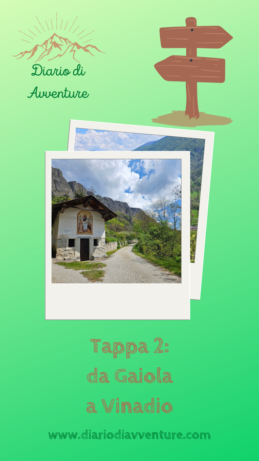 La tappa da Gaiola a Vinadio, in direzione Santiago, ha uno sviluppo di 26,7 chilometri e un dislivello positivo di 784 metri.
