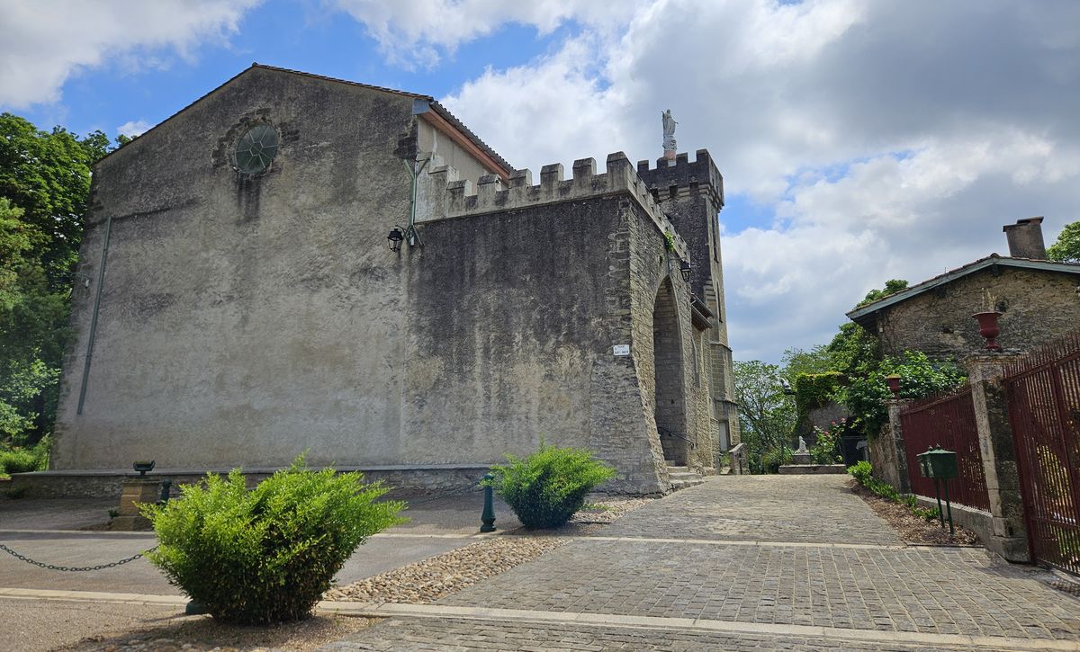 chiesa di Saint-Martin a Viviers-lès-Montagnes