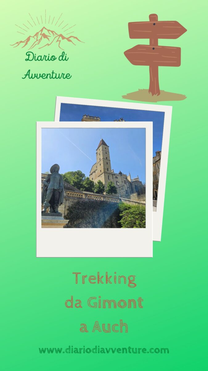 La tappa da Gimont a Auch, verso Santiago di Compostela, ha uno sviluppo di 28,2 chilometri e un dislivello positivo di 740 metri.