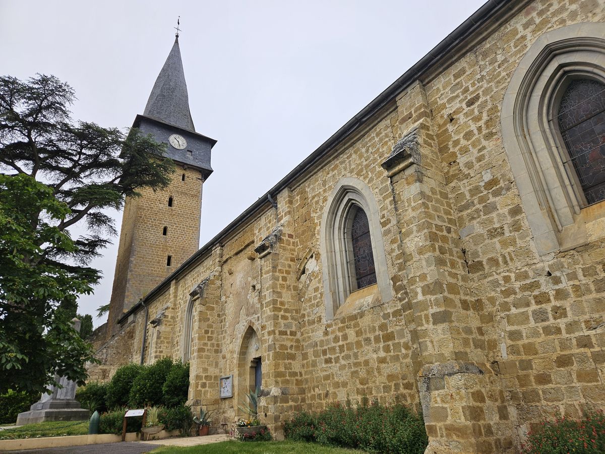 campanile elicoidale della chiesa di Saint-Jean-Baptiste