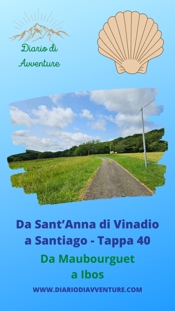La tappa da Maubourguet a Ibos, verso Santiago, ha uno sviluppo di 38,3 chilometri e un dislivello positivo di 1850 metri.