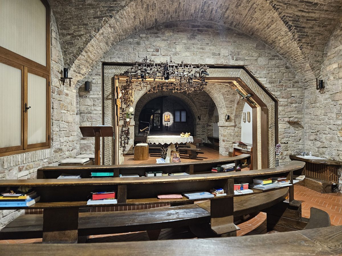 cappella all'interno della Casa Madonna della Pace