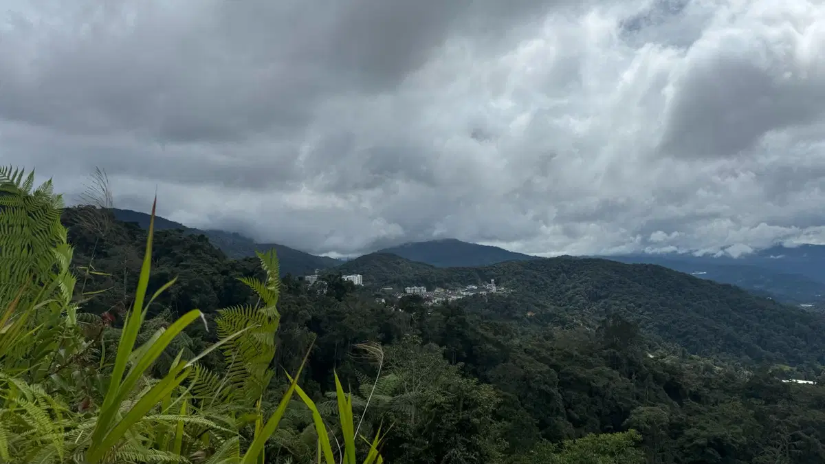 panorama sulle montagne